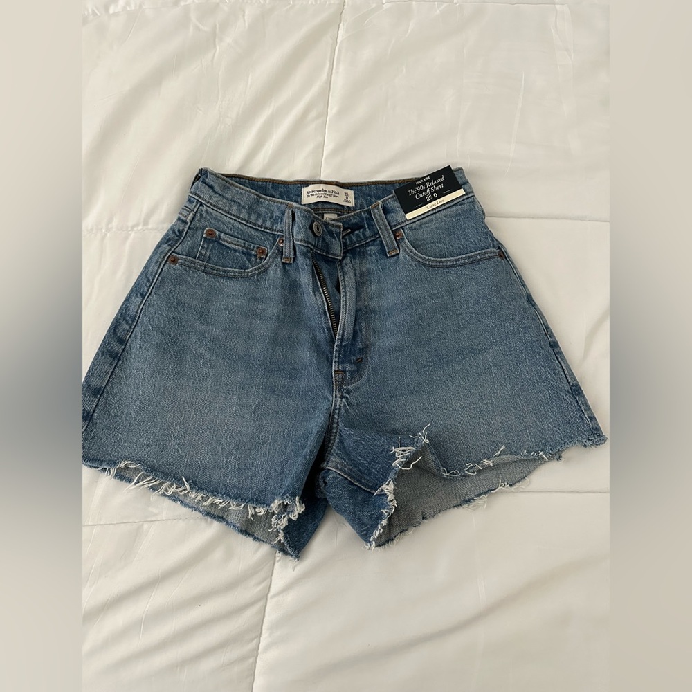 Abercrombie & Fitch Classic Denim Shorts